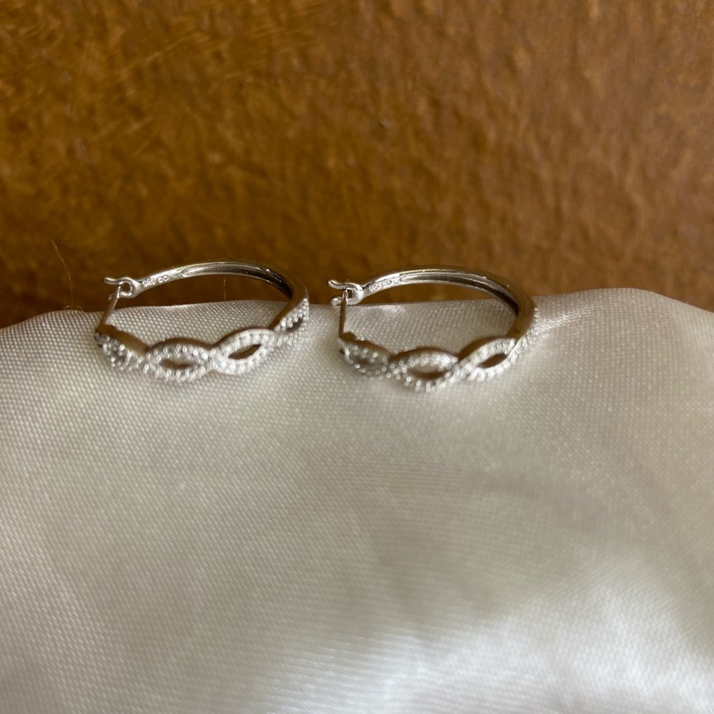 Sterling Silver hoop earrings